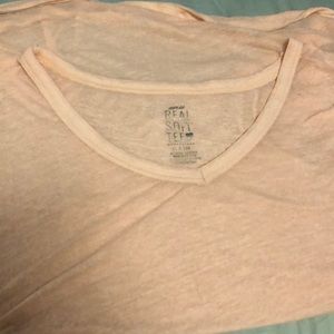 aerie Tops - Aerie baby pink real soft tee S EUC aerie Tops - Aerie baby pink real soft tee S EUC